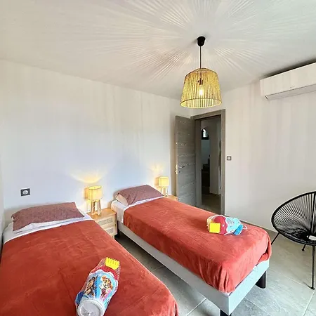 Renovee, Jardin, Acces Mer, 10 Couchages A Porticcio - Fr-1-61-627 Tatil Evi